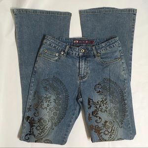 OTB - One Tuff Babe jeans with embellishment